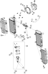 KTM INJECTOR CPL. 2016 250 SXF 79041023044