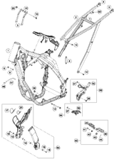 KTM PULL ROD CPL. 2013 125 SX 7720408304401