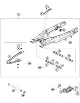 KTM PULL ROD CPL. 2013 450 XC-F 7720408304401