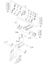 KTM PULL ROD CPL. 2012 250 SXF 7720408304401