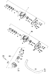 KTM ROCKER ARM EXHAUST CPL. 2001 620 Super Competition 58336061044