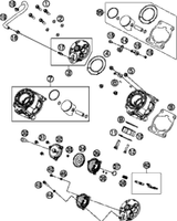 KTM ROCKER ARM EXHAUST CPL. 1998 620 R 58336061044