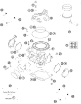 KTM CENTRIFUGAL TIMER CPL. 250/300 2015 250 XC-W 54837050044