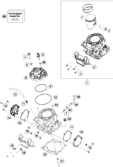 KTM CENTRIFUGAL TIMER CPL. 250/300 2005 250 EXC 54837050044