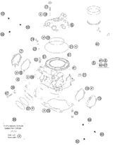 KTM CENTRIFUGAL TIMER CPL. 250/300 2009 300 XC-W 54837050044