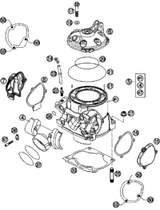 KTM CENTRIFUGAL TIMER CPL. 250/300 2004 250 EXC 54837050044