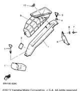 Washer, Plate 1990 OVATION LE (ELEC START) (CS340EP) 90201-08730-00