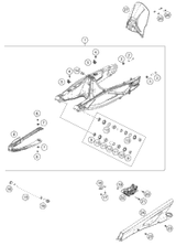 KTM battery HTZ12A-BS(DA) 2021 890 DUKE (BLACK) Chassis 64111053000