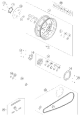 KTM battery HTZ12A-BS(DA) 2021 890 ADV (BLACK) Chassis 64111053000