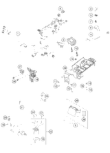 KTM TIMING VALVE JACKSHAFT CPL. 2009 990 Adventure 61136073000