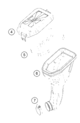 KTM FRONT WHEEL HUB CPL. 2015 50 SX MINI 45209010044