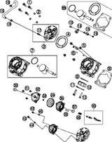 KTM FRONT WHEEL HUB CPL. 65SX 2012 2012 2013 65 SX 46209010044