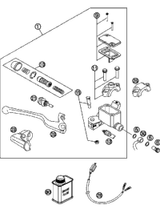 KTM Rear footpeg bracket left 2019 790 ADV ORANGE 6350304900033