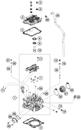 KTM CLUTCH COVER CPL. 2017 350 EXC-F 79230101044