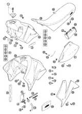 KTM VOLT.REGULATOR-RECTIFIER 12V 2003 640 LC4 Adventure 58411034100