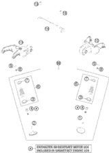 KTM STEARING HEAD REP. KIT ADV 13 As Required, 13 2015 1190 ADV ORANGE 60301081010