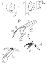 KTM RIM REAR 2,15X18'' BLACK 2016 350 XCFW 7811007000030