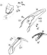 KTM RIM FRONT 1,6X21'' BLACK 2023 350 EXC-F Chassis 7810907000030
