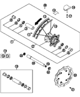 KTM RIM FRONT 1,6X21'' BLACK 2016 350 EXCF 7810907000030