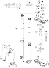 KTM OUTPUT CYLINDER CPL. 2015 Freeride 250 R 47132061044