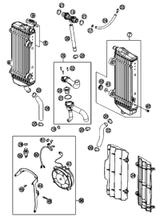 KTM TRIPLE CLAMP TOP X=22 BLACK 2014 150 SX 7770103402230