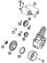 KTM TOP TRIPLE CLAMP D=54MM   09 09 2009 250 XC 5940103401930