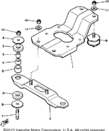 Washer, Plate 1980 EX440D 90201-10151-00