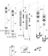 KTM Compression cpl. 2018 250 SX-F 48601485S