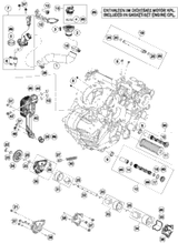 KTM Piston kit II 85 SX/TC 18 ON DEMAND 2020 85 SX 17_14 00050000248