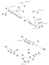 KTM RADIATOR LEFT ''VW1595''  08 08 2012 150 SX 54835007200