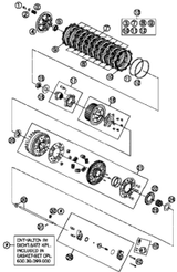 KTM SLAVE CYLINDER CPL. LC8 DOT 2019 1290 SUPER ADVENTURE S SILVER 60032061344