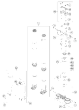 KTM Dashboard 2024 150 XC-W Chassis A49014069000