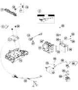 KTM HAND BRAKE CYLINDER CPL. SX 06 2007 250 XC 54813001200
