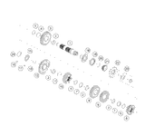 KTM Fuel tank 2024 250 XC-F Chassis A49007013000