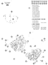 KTM BOT.TRIPLE CLAMP + FORK TUBE 2007 65 SX 77051116