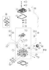 KTM STATOR 2015 250 SX-F 77239004000