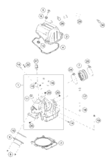 KTM STATOR KOKUSAN LOOSE    '96 2004 640 LC4 Enduro 58439004000