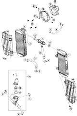 KTM STATOR KOKUSAN LOOSE    '96 2004 640 LC4 Adventure 58439004000