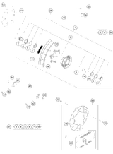 KTM GASKET SET 250/300    08 08 (As Required) 2010 300 XC 55130099000