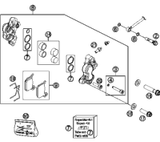 KTM HAND BRAKE CYLIND.CPL.50 LC 02 02 2012 50 SX Mini 45113101044