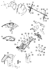 KTM SIDECOVER R/S 2016 1190 ADVENTURE ORANGE 60308042000ECB