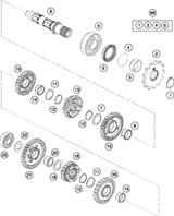 KTM TOP TRIPLE CLAMP 54MM    07 07 2007 690 Supermoto Black 7500103403201S