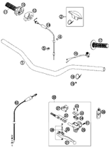 KTM MASTER CYLINDER CPL.   06 06 2013 500 EXC 54802030044