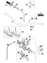 KTM MASTER CYLINDER CPL.   06 06 2012 450 SX-F FACT. REPL. USA 54802030044