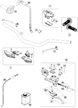 KTM MASTER CYLINDER CPL. 2014 250 SXF 54802030144