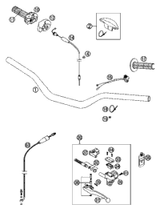 KTM MASTER CYLINDER CPL.   06 06 2013 250 XC-W 54802030044