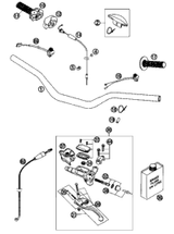 KTM MASTER CYLINDER CPL. 2023 500 EXC-F SIX DAYS Chassis 54802030144
