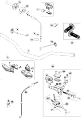 KTM MASTER CYLINDER CPL. 2018 250 XC 54802030144