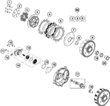 KTM PISTON + O-RING + BALL 27MM 2004 300 MXC 59032066000