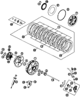 KTM CLUTCH KIT 350 EXC-F 12-15 12 2013 350 EXC-F 78132010110